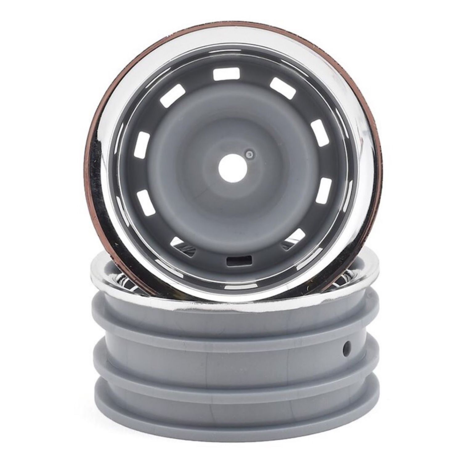 Traxxas TRX-4 1.9" Wheels w/Center Caps (Chrome) (2) #8165