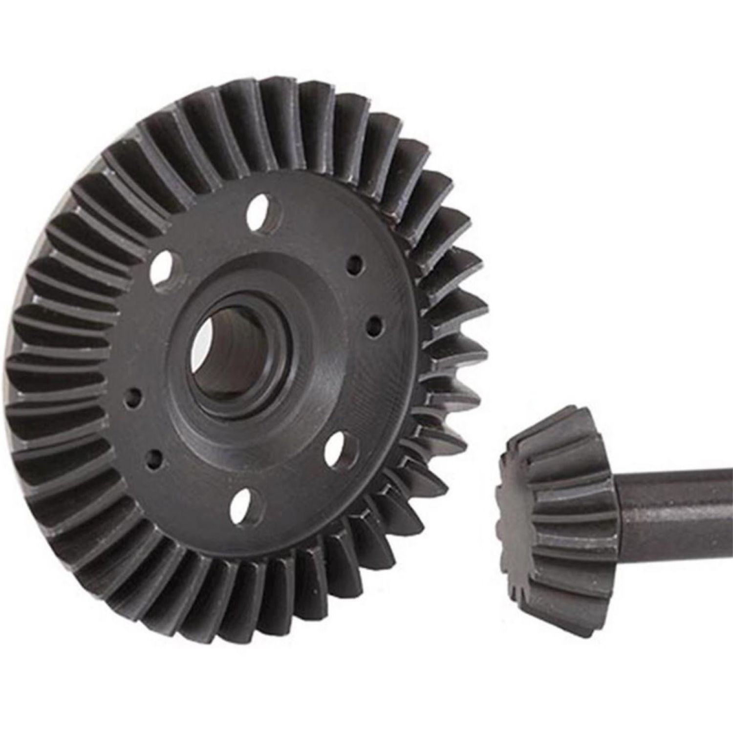Traxxas Spiral Cut Differential Ring Gear &amp; Pinion Gear Set (Front) #5379R