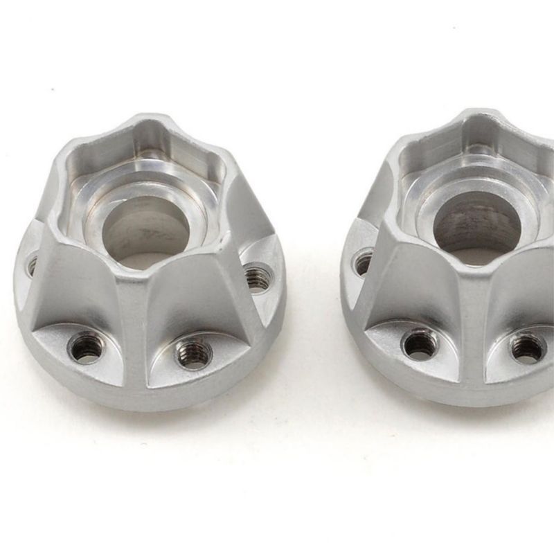 #VPS01039 Vanquish Products SLW 600 Hex Hub Set (Silver) (2) (0.600" Width)