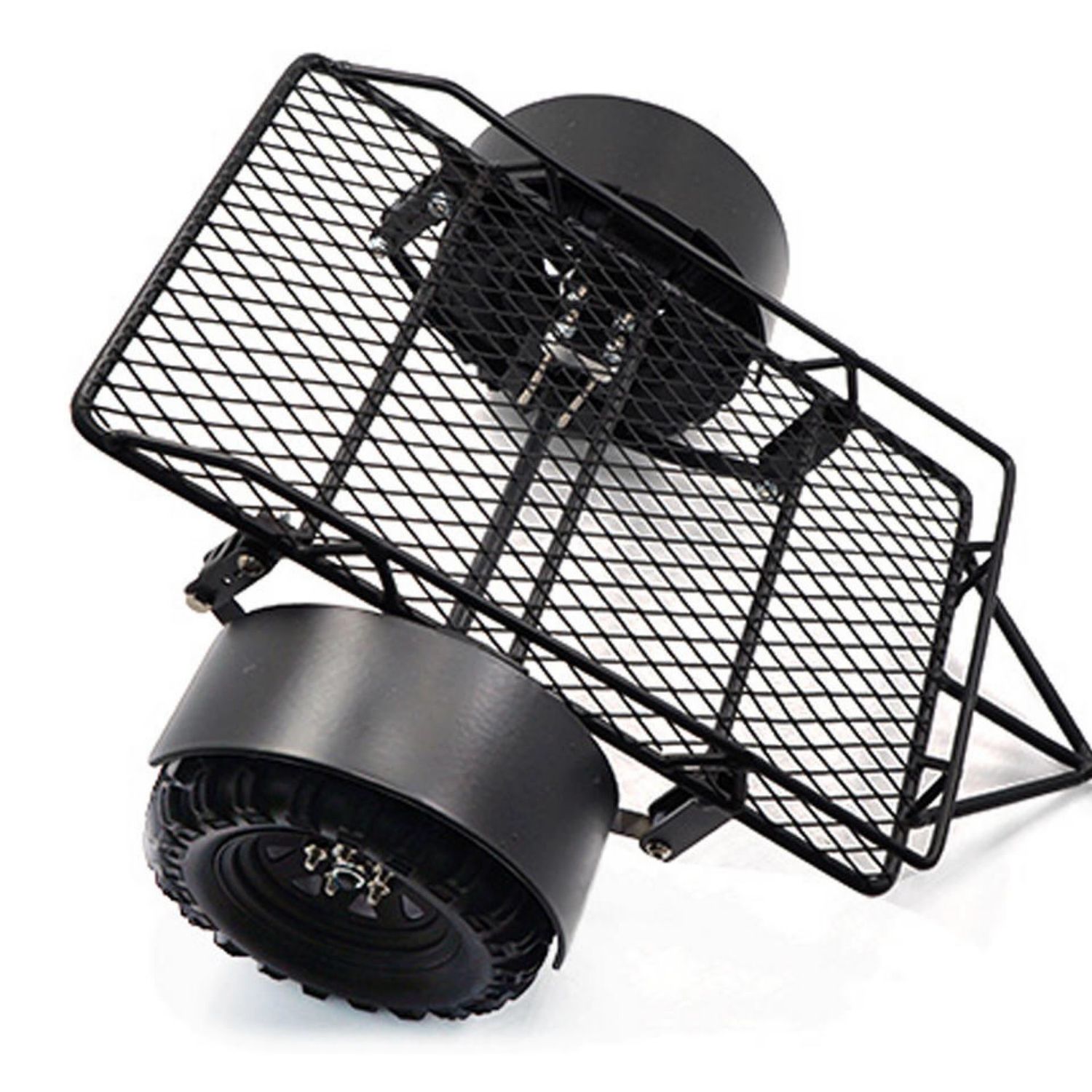 Yeah Racing 1/10 Scale Aluminum Leaf Spring Hitch Mount Crawler Trailer #YA-0405