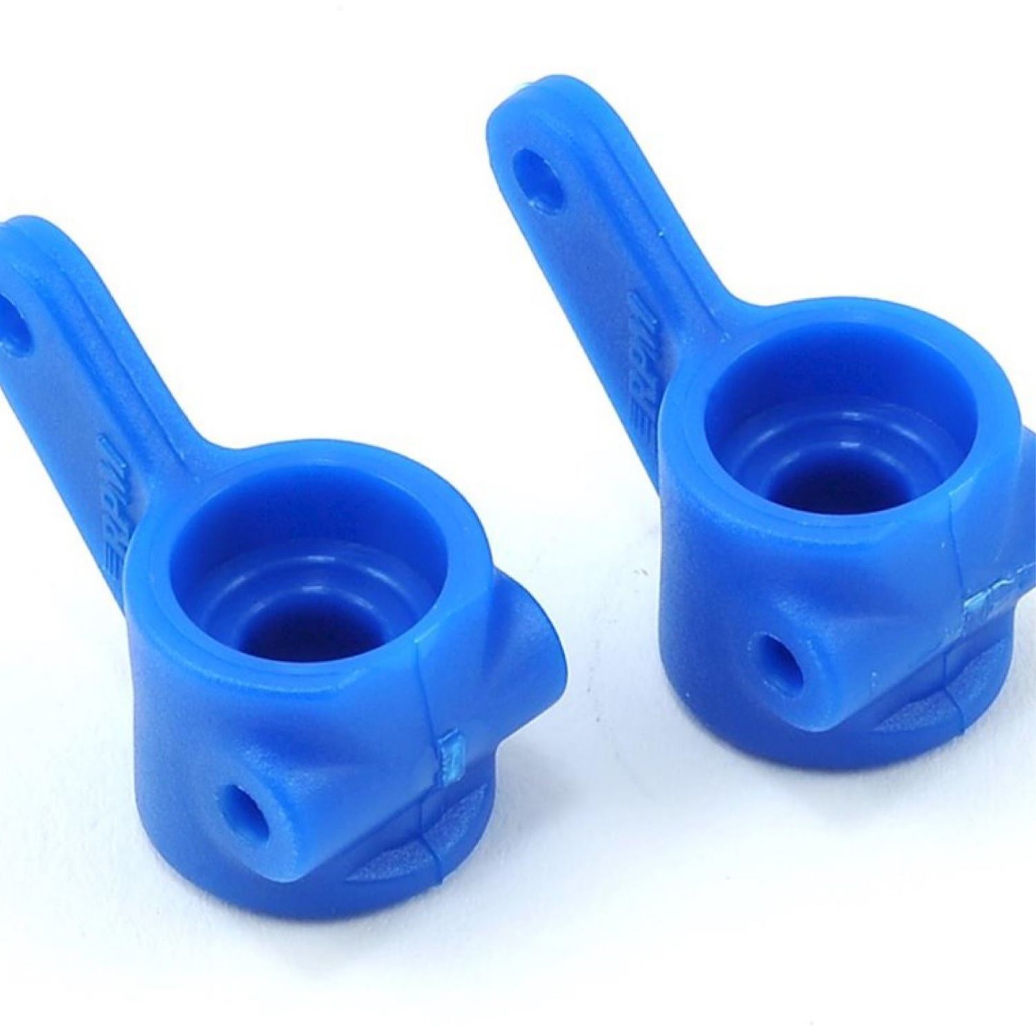 RPM Front Bearing Carrier Set (Blue) (2) (Slash, Bandit, Rustler, Stampede) #80375