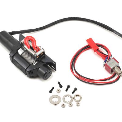 Yeah Racing 1/10 Scale Crawler Aluminum Winch (Black) (Type C) #YA-0388BK