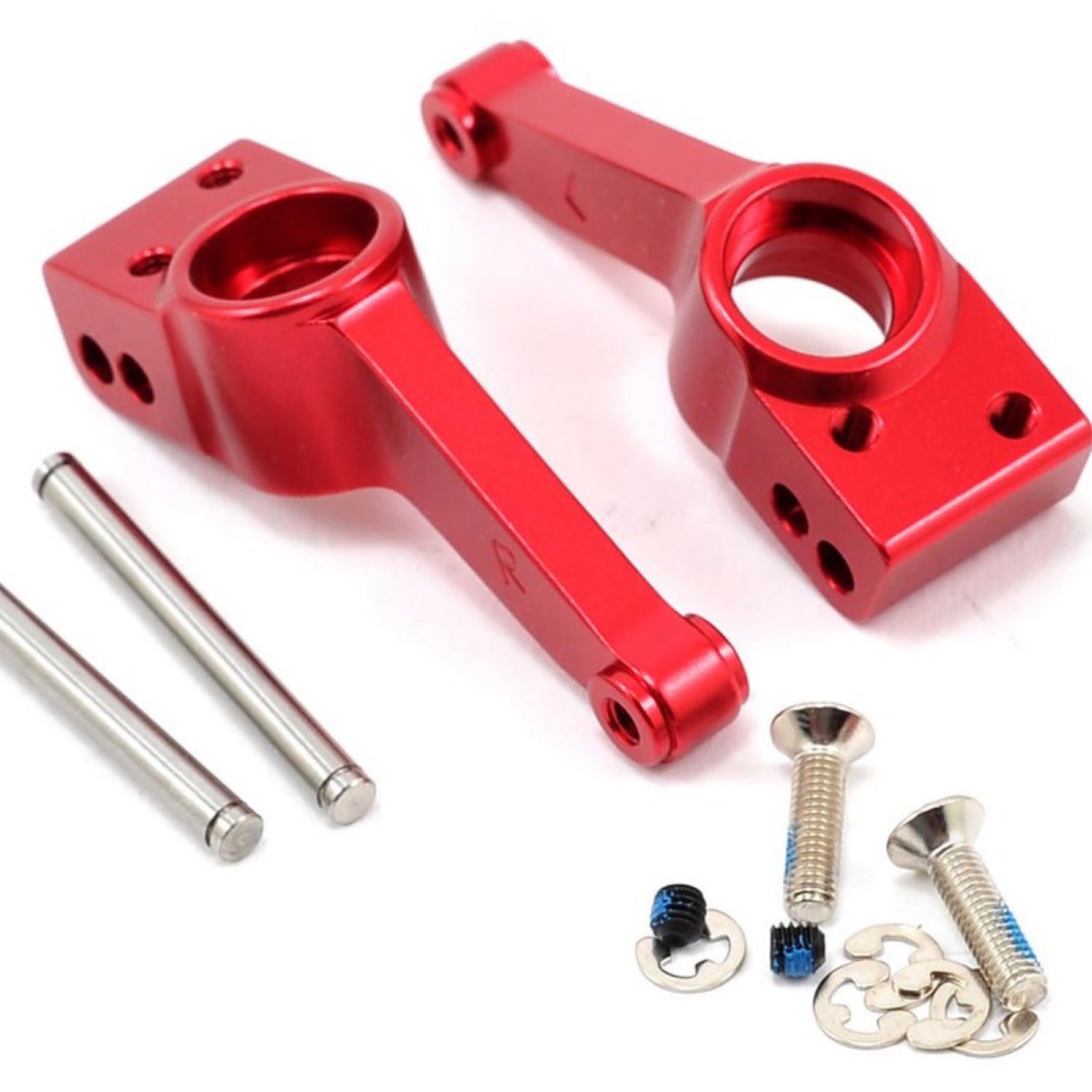 #1952A Traxxas Stub Axle Carriers (Red) (2)