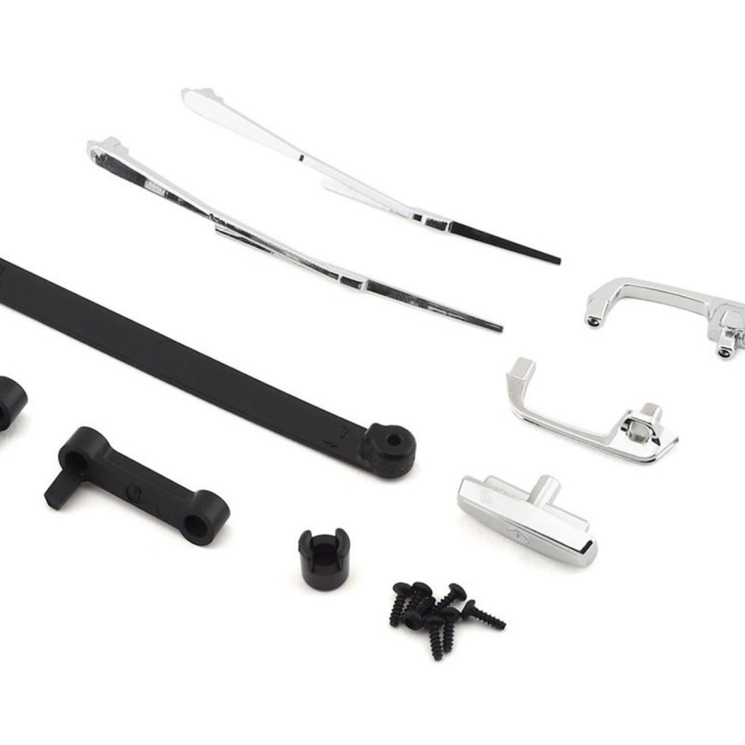 Traxxas TRX-4 Door Handles &amp; Rear Tailgate w/Windshield Wipers #8132