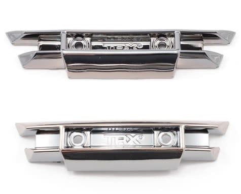 Traxxas F/R Bumper Set (Black Chrome) #5335X
