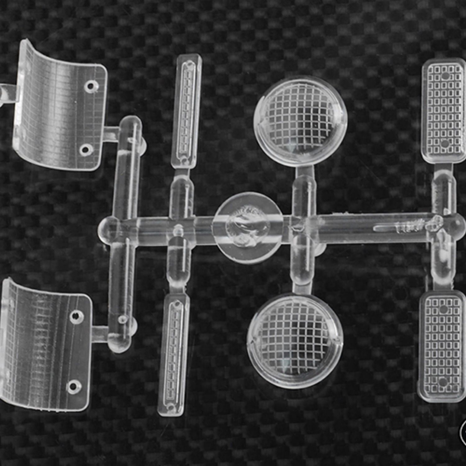 #Z-B0096 RC4WD Chevrolet Blazer Lenses Parts Tree (Clear)