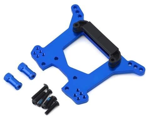 #6738X Traxxas Aluminum Rustler 4X4 Rear Shock Tower (Blue)