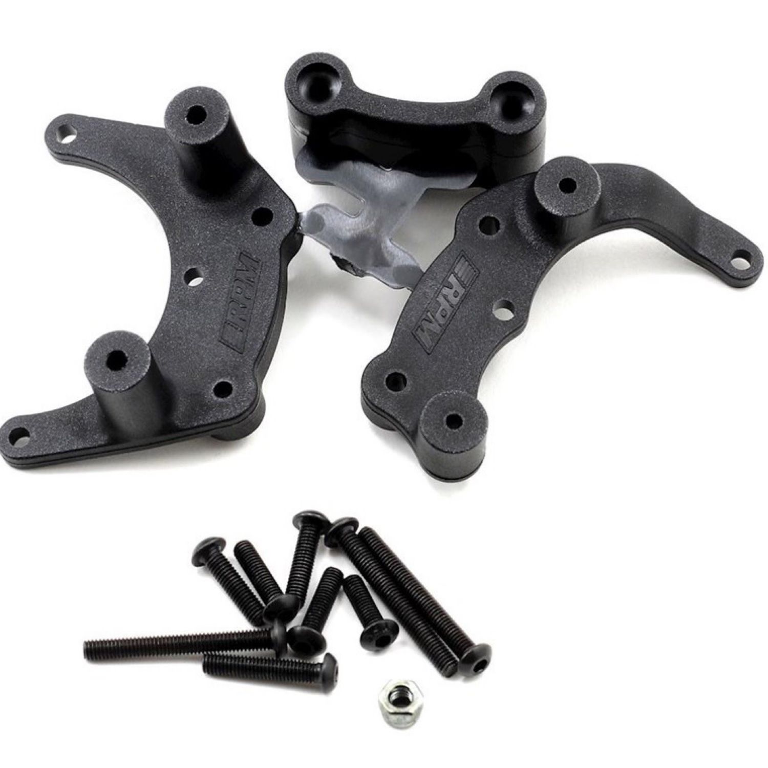 RPM Bumper Mount (Black) (Rustler/Stampede/Bandit/Slash) #80902