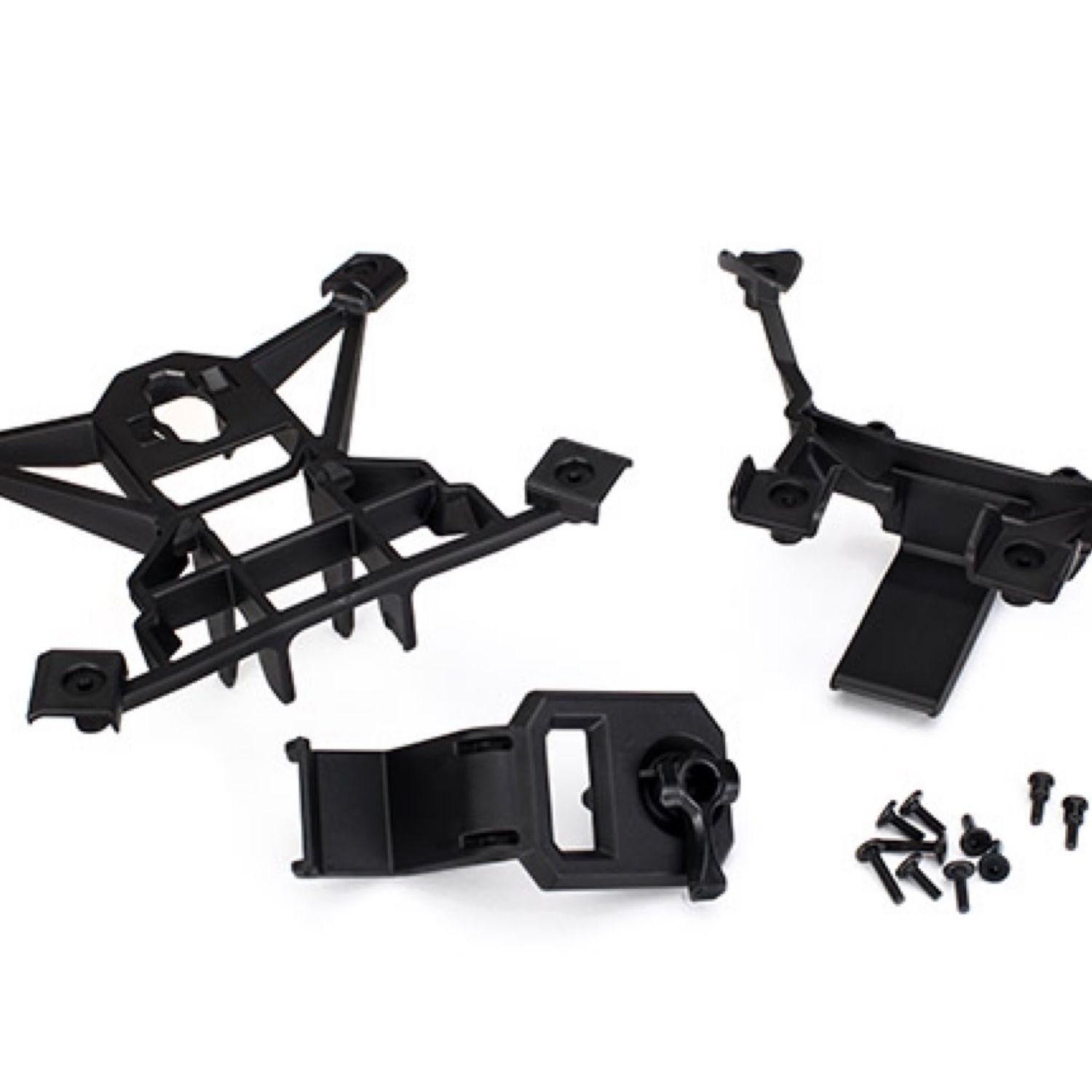 Traxxas X-Maxx Front &amp; Rear Body Mount Set #7715