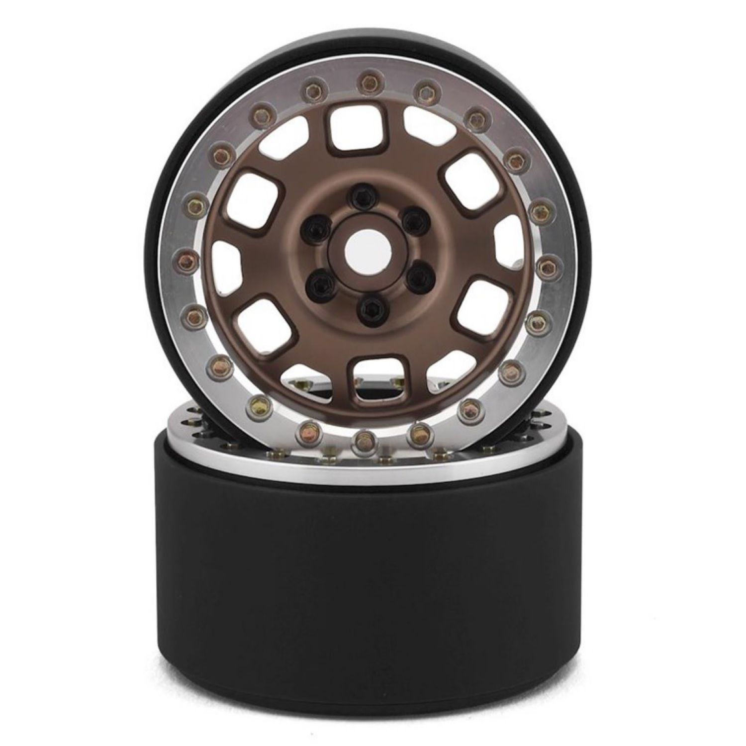 #SSD00320 SSD RC 2.2 Contender Beadlock Wheels (Bronze)