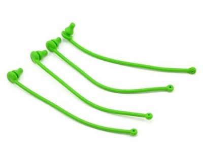 Traxxas Body Clip Retainer (Green) (4) #5753