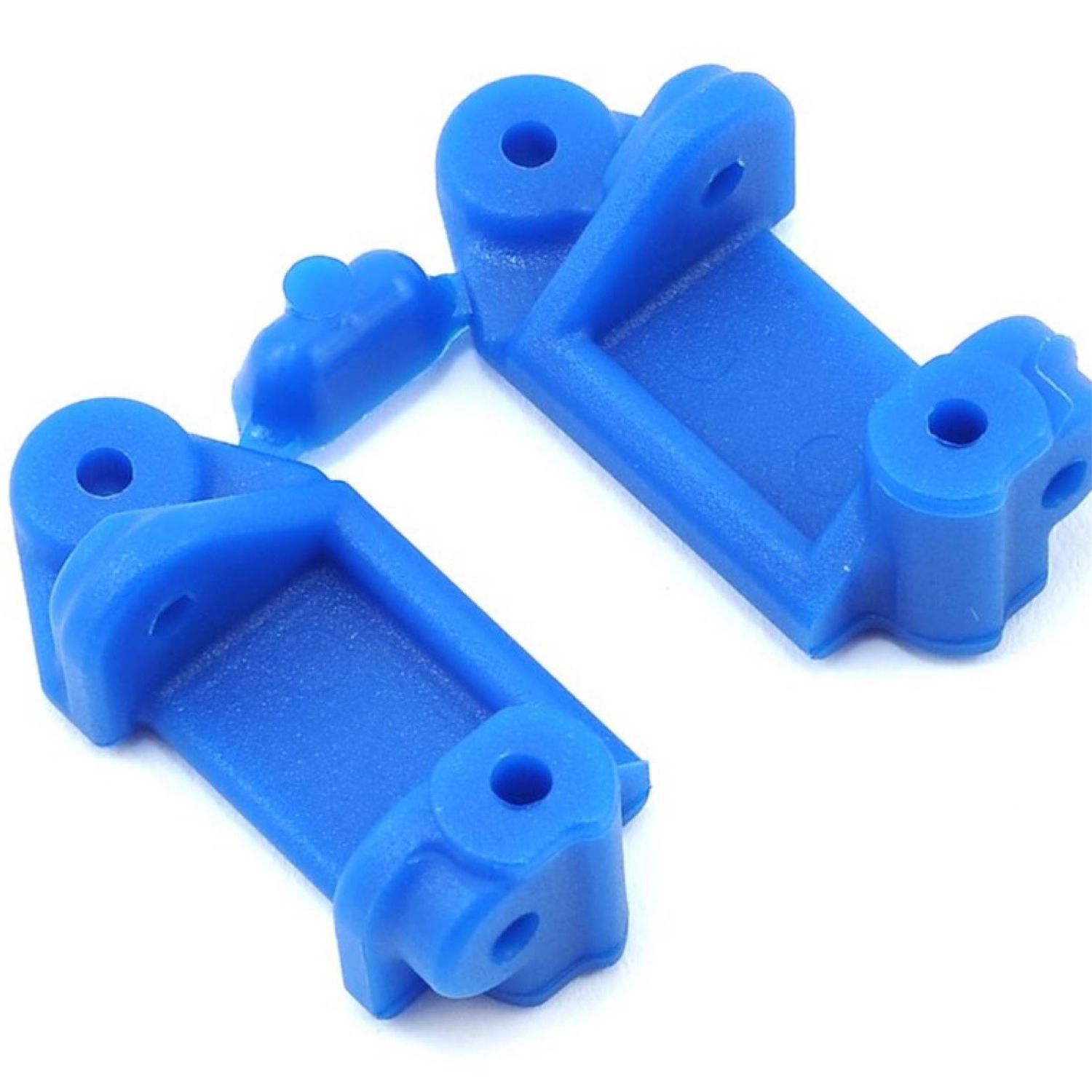 RPM 30 Deg Caster Block Set (Blue) (2) (Rustler, Stampede, Slash) #80715