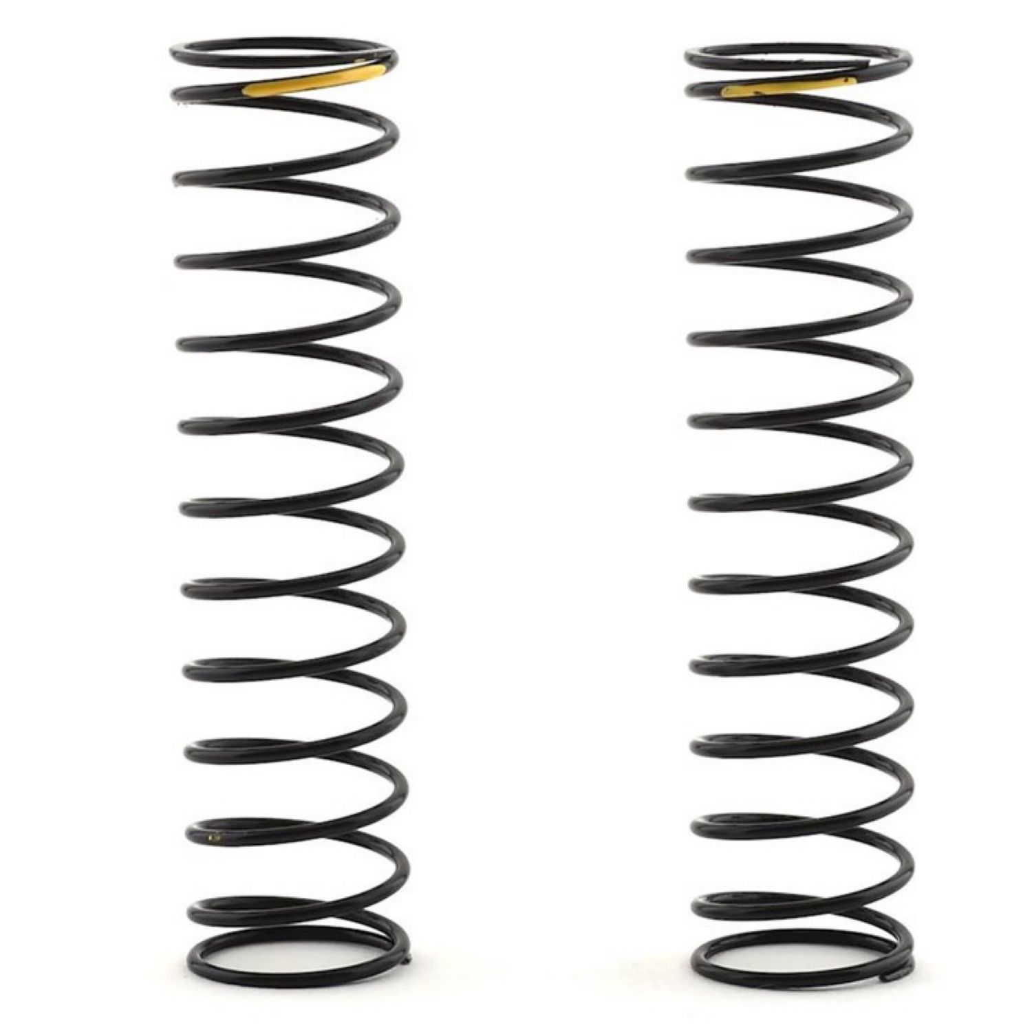 #42091 Element RC 63mm Shock Spring (Yellow - 2.47 lb/in) (2)