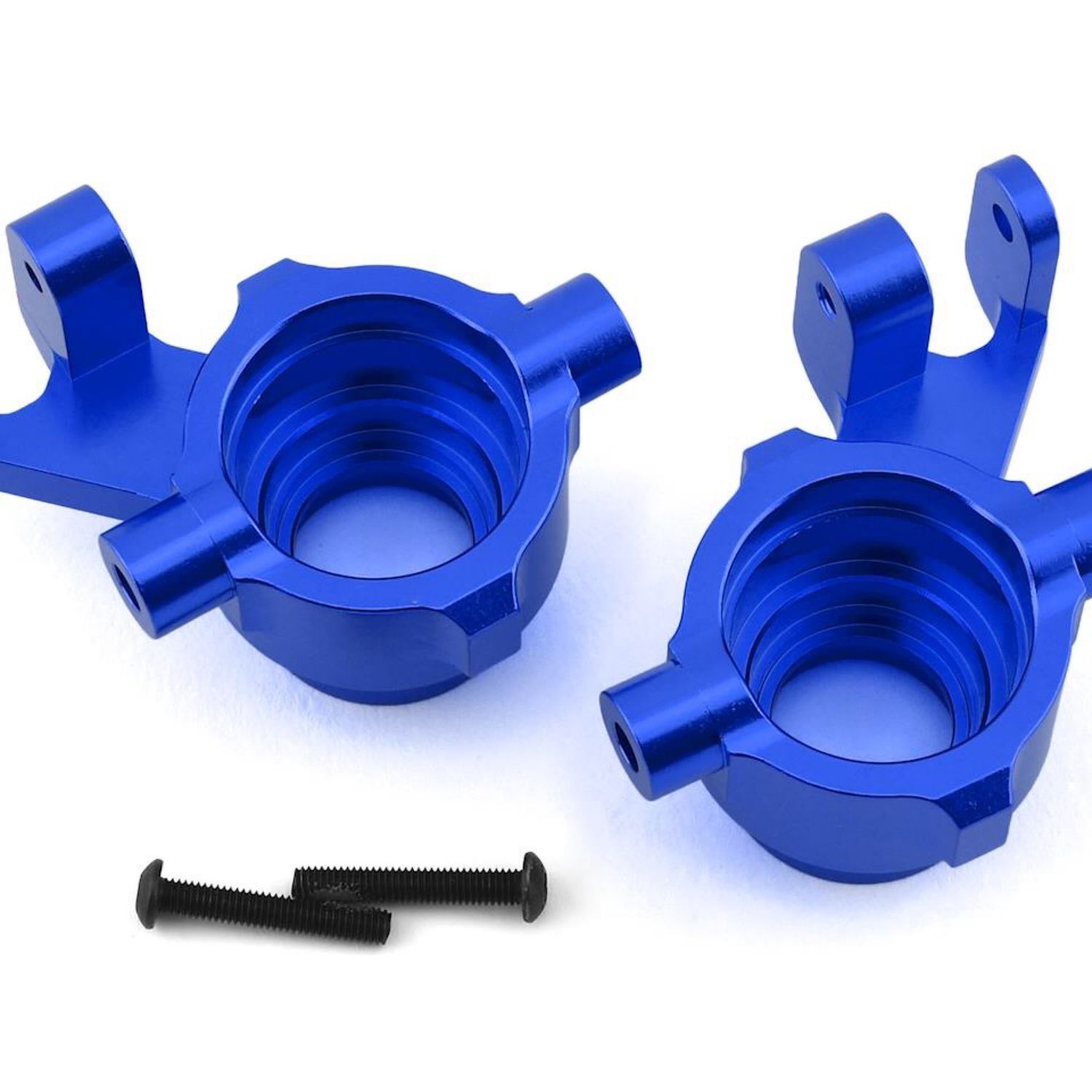 Traxxas Maxx Aluminum Steering Blocks (Blue) #8937X