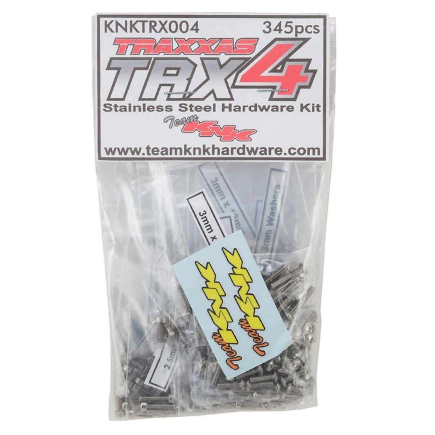 #KNKTRX004 Team KNK Traxxas TRX-4 Stainless Hardware Kit (345)