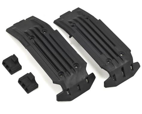 Traxxas X-Maxx Front &amp; Rear Skidplate w/Rubber Impact Cushion #7744