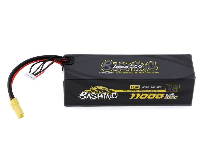#GEA11K4S100E5 Gens Ace Bashing Pro 4s LiPo Battery Pack 100C (14.8V/11000mAh) w/EC5 Connector