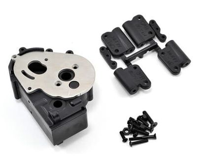 #73612 RPM Hybrid Gearbox Housing &amp; Rear Mount Kit for Traxxas 2WD (Black)