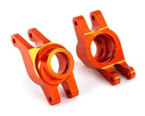 Traxxas Maxx Aluminum Hub Carriers (Orange) #8952A