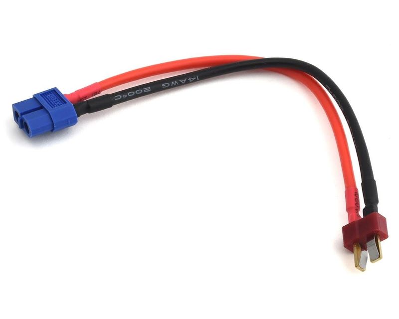 #PTK-5351 ProTek RC Heavy Duty T-Style Ultra Plug Charge Lead Adapter (Male T-Style to Female XT60)