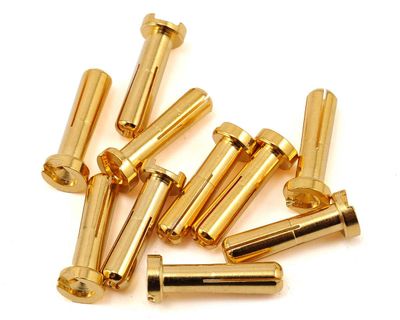 #MCL4052 Maclan Max Current 4mm Gold Bullet Connectors (10)