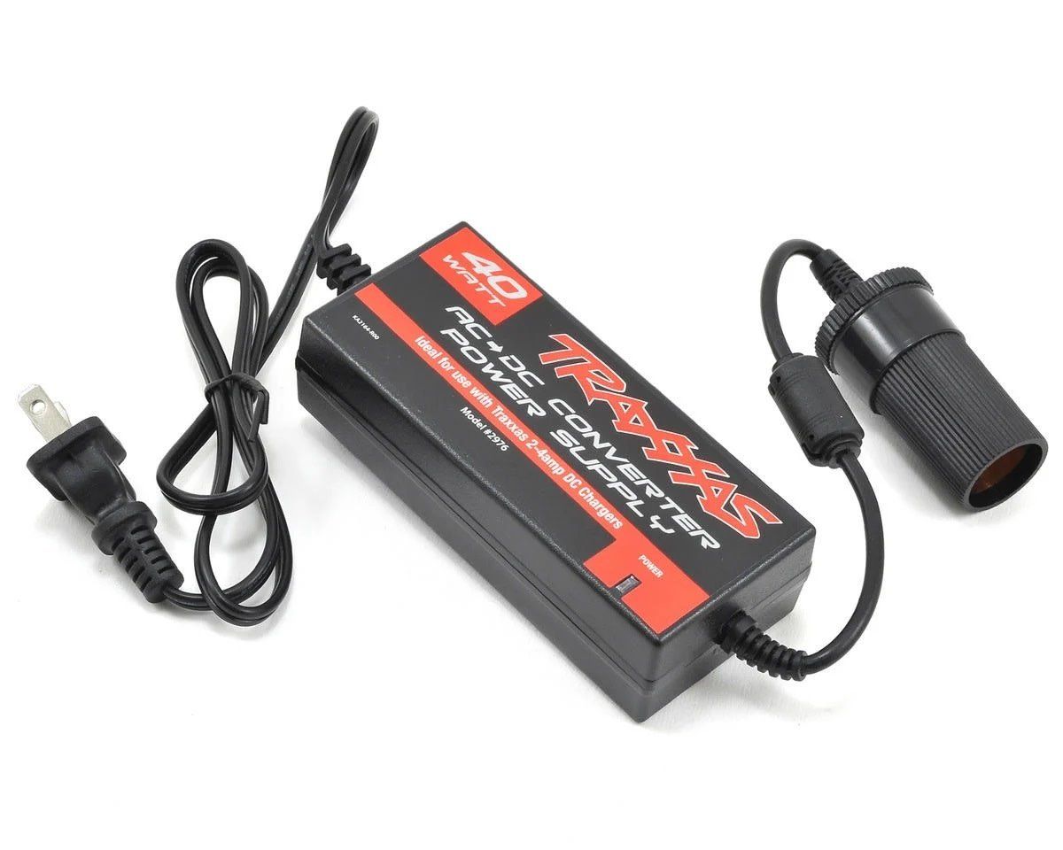 #2976 Traxxas AC to DC Power Supply Adapter
