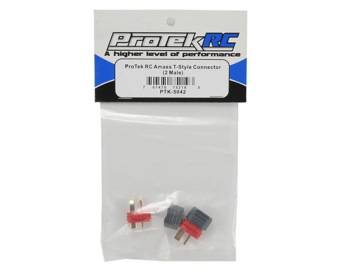 #PTK-5042 ProTek RC Sheathed T-Style Plug (2 Male)