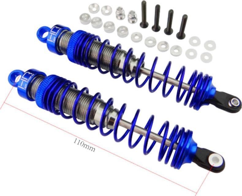 #TD110X06 Hot Racing Aluminum 110mm Hd Big Bore Shocks (2)