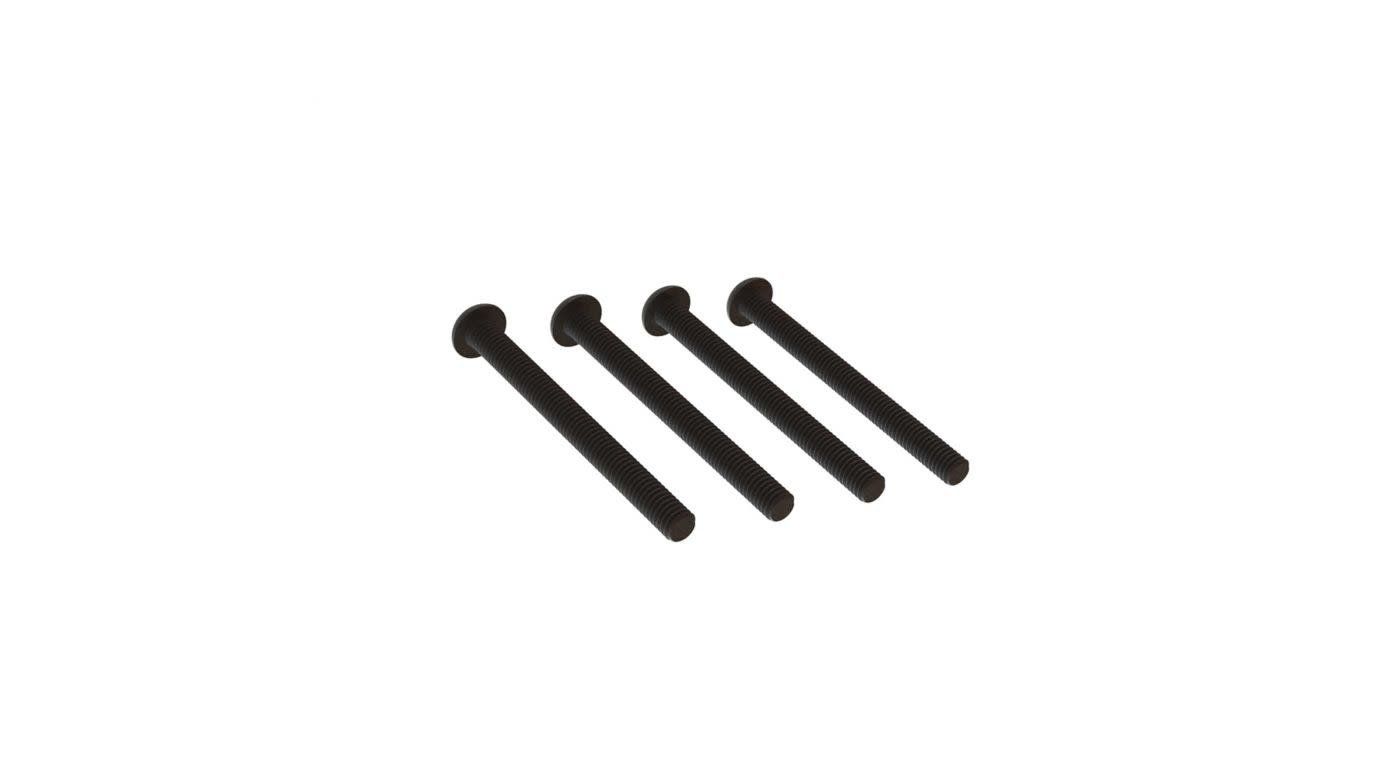 #ARA721443 Arrma button Head Screw, M4x43mm (4)