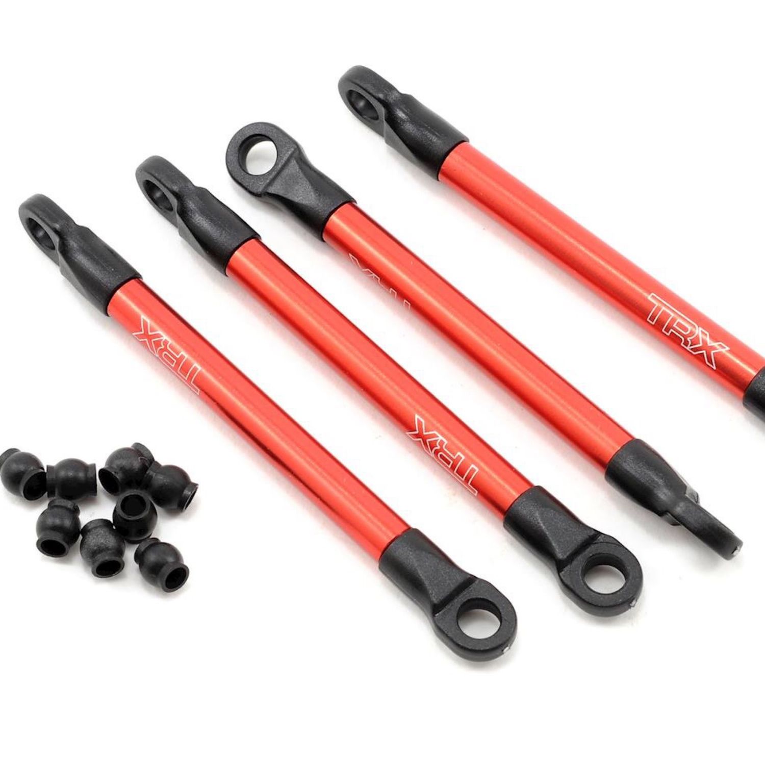 #7118X Traxxas Aluminum Push Rods (Red) (4)