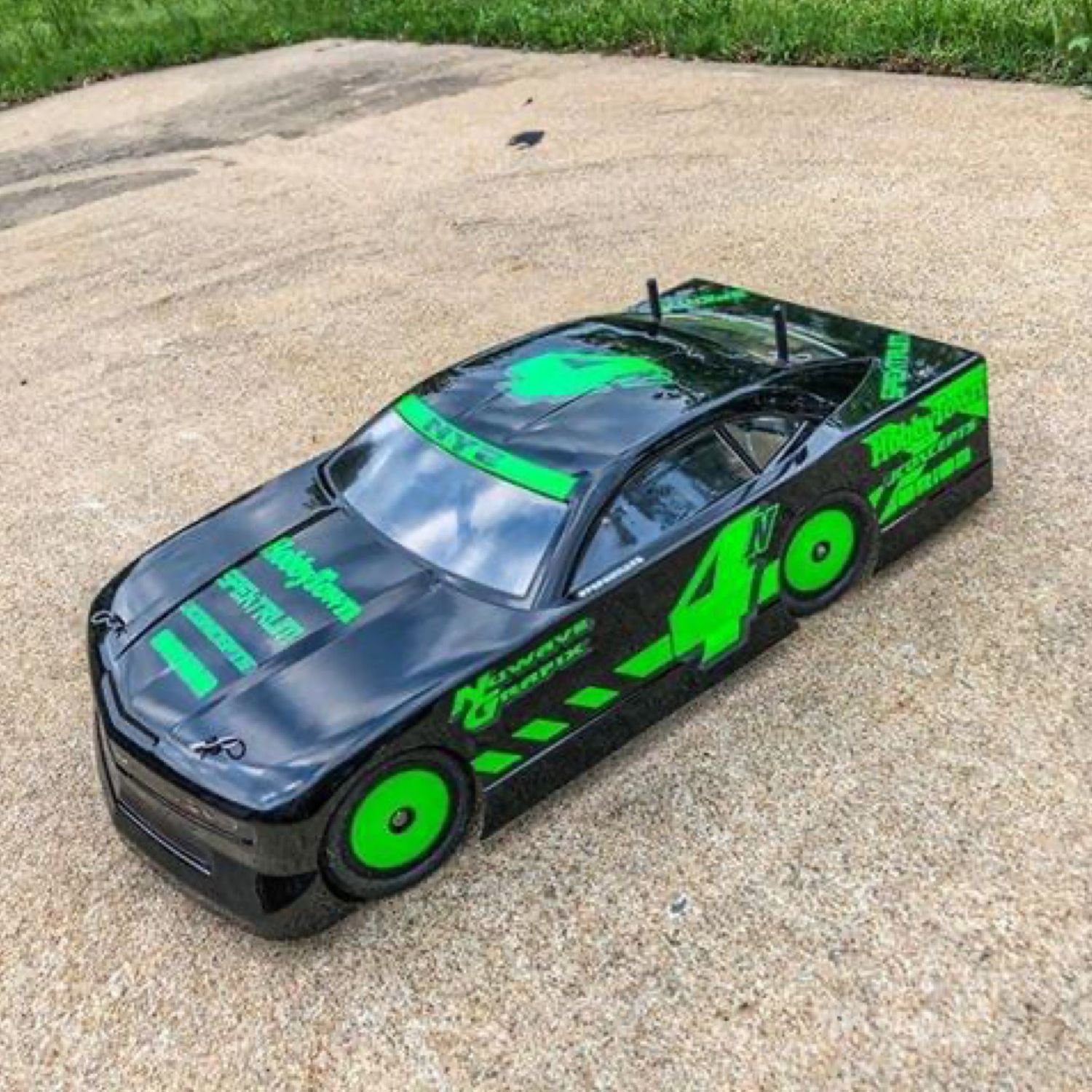 Shark Bodies Street Stock Camaro Joker Body (Black)