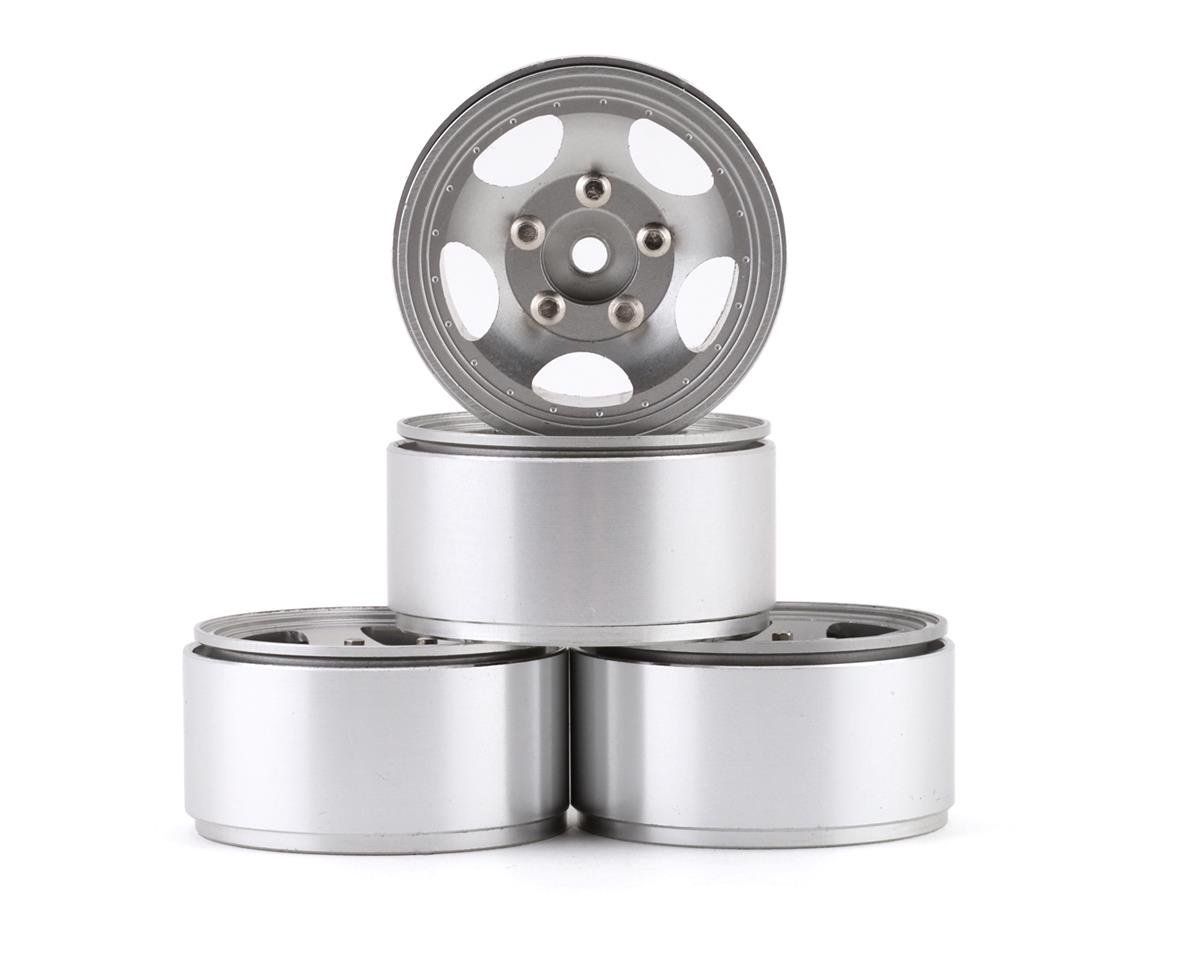 #Z-W0277 RC4WD Breaker 1.0" Beadlock Wheels (Silver) (4)