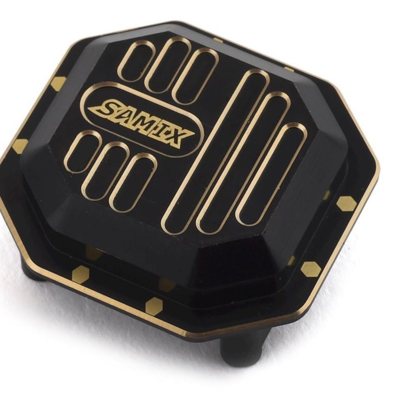 Samix Enduro Brass Differential Cover (Black) #SAMEND-4075