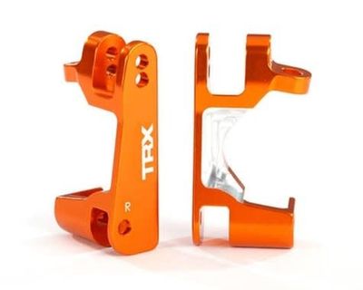 #6832A Traxxas Aluminum Caster Block Set (Orange) (2)