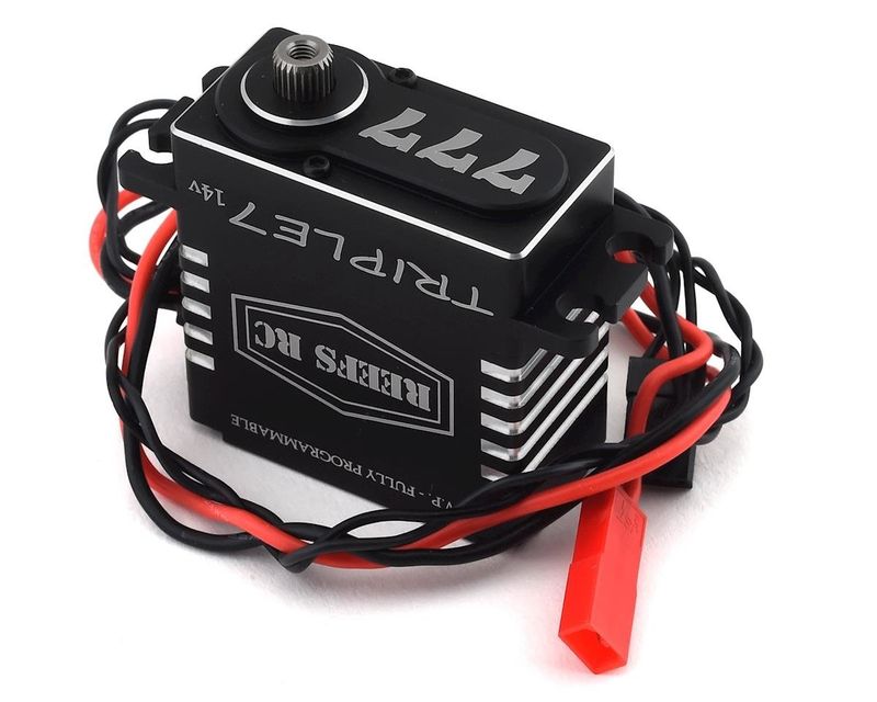#REEFS777 Reefs RC Triple7 14V Programable High Torque Steel Gear Digital Brushless Servo (High Voltage)