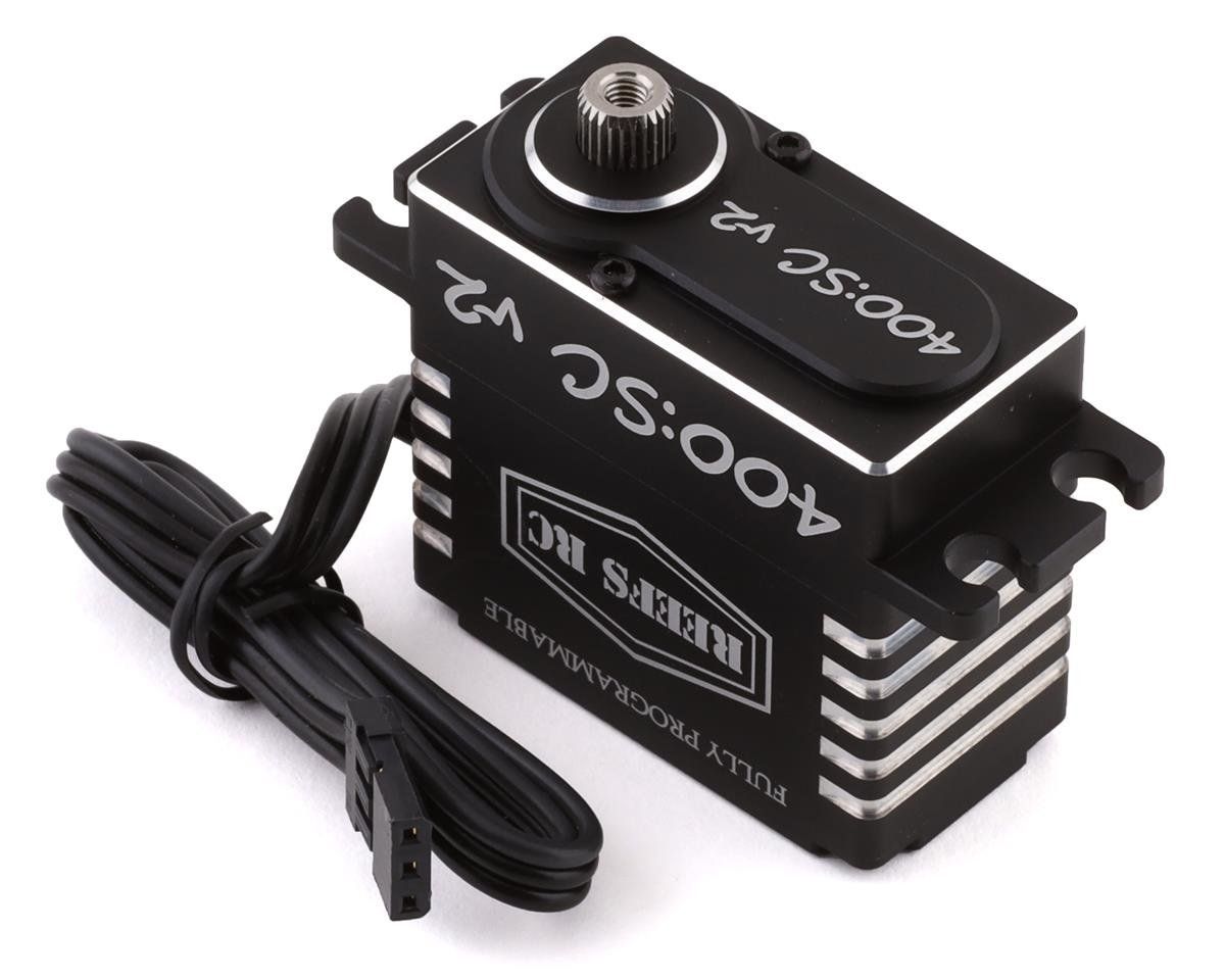 #REEFS12 Reefs RC 400:SC High Speed Titanium/Aluminum Gear Digital Servo (High Voltage)