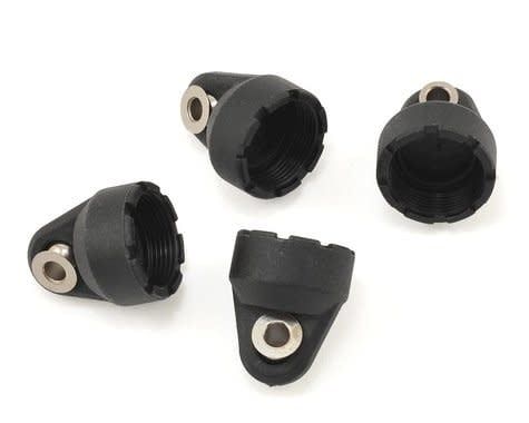 #8361 Traxxas 4-Tec 2.0 Shock Caps (Black) (4)
