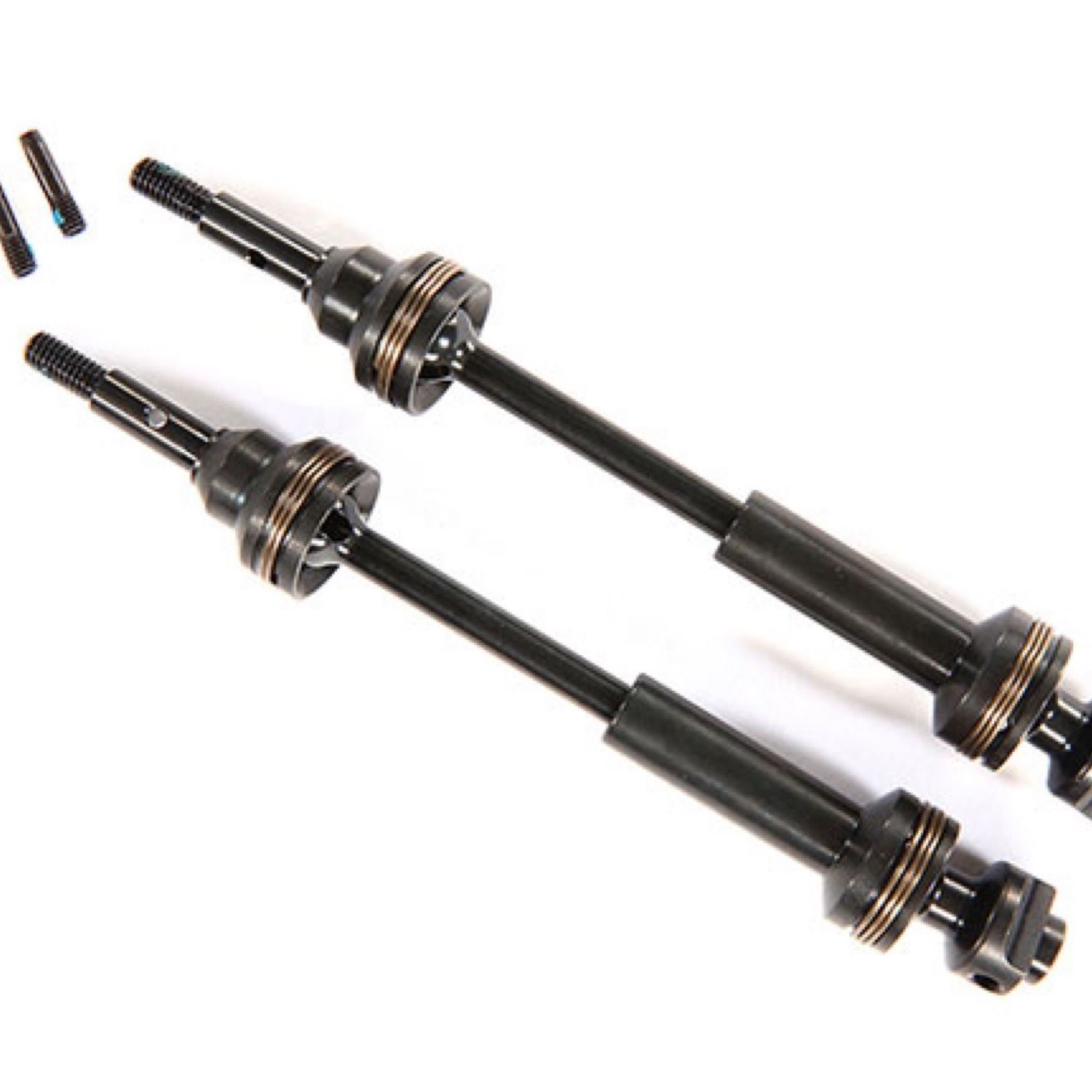 #9051X Traxxas Steel-Spline Constant-Velocity Front Driveshafts (2) (Complete Assembly)