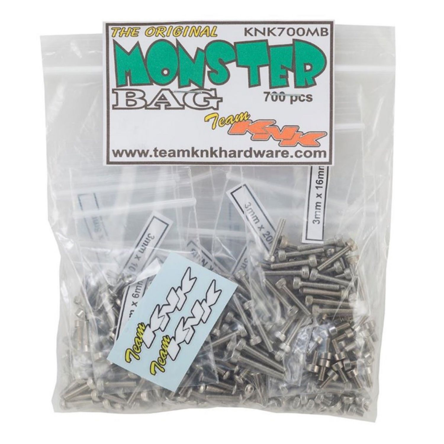 # KNK700MB Team KNK Monster Bag Stainless Hardware Kit (700)