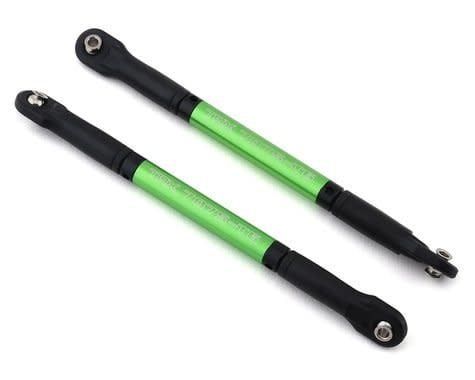 Traxxas E-Revo 2.0 Aluminum Heavy-Duty Steering Link Push Rods (Green) (2) #8619G