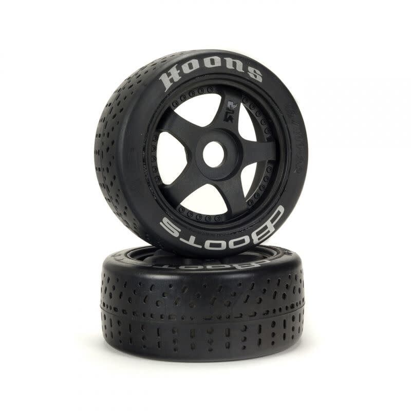 #ARA550070  Arrma DBoots Hoons 42/100 2.9" Belted 5-Spoke Pre-Mounted Tires (2) (Silver)