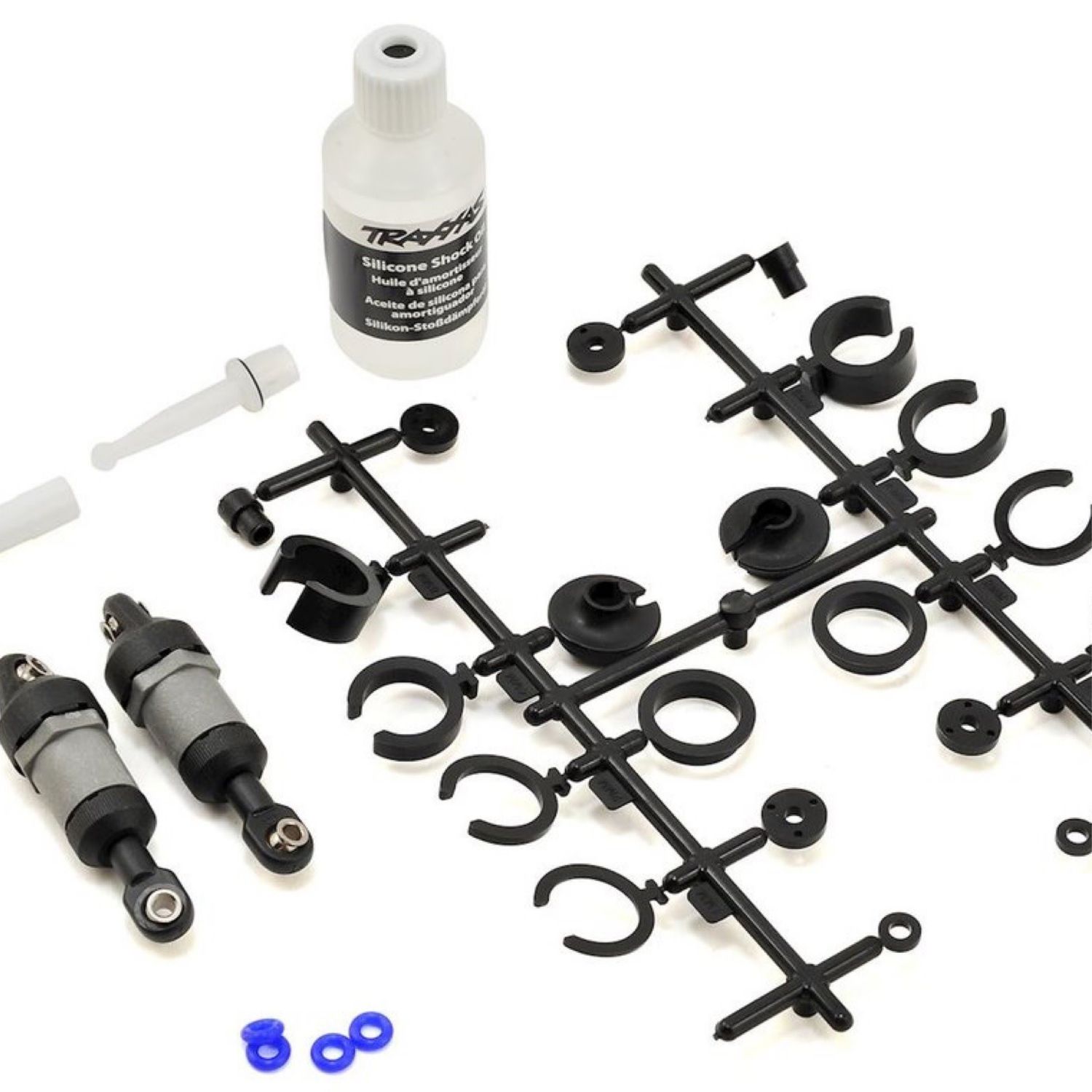 #8360 Traxxas 4-Tec 2.0 Short Ultra Shocks (Grey) (2)