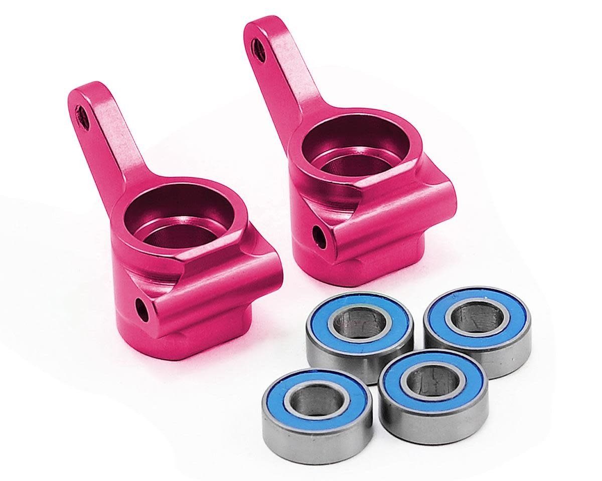 #3636P Traxxas Aluminum Steering Blocks w/Ball Bearings (Pink) (2)