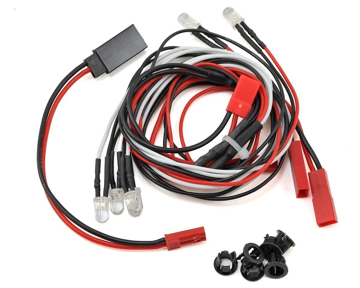 Yeah Racing Ultra Bright LED Light Kit w/Light Holders #LK-0001WT