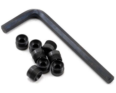 #7033X Traxxas Aluminum Pivot Ball Cap Set w/Tool (Hard-Anodized) (8)