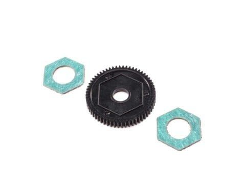 #LOS212016 Losi Mini-T 2.0 Spur Gear w/Slipper Pads (60T)