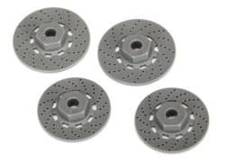 Traxxas Wheel hubs, hex (disc brake rotors) #8356