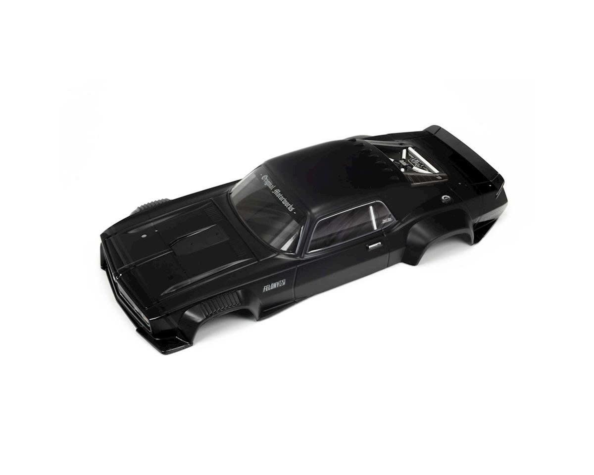 #ARA410007  Arrma Felony 6S BLX Pre-Painted Body (Black)