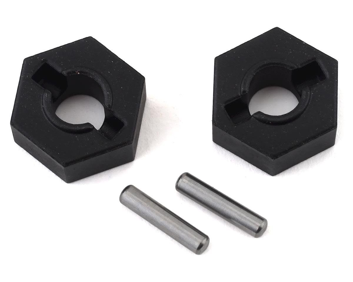 Traxxas Steel 12mm Hex Wheel Hubs w/2.5x14mm Axle Pins (2) #4954R