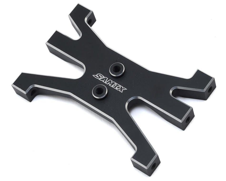 Samix Traxxas TRX-4 Aluminum Rear Chassis Brace (Black) #SAMTRX4-6027-BK